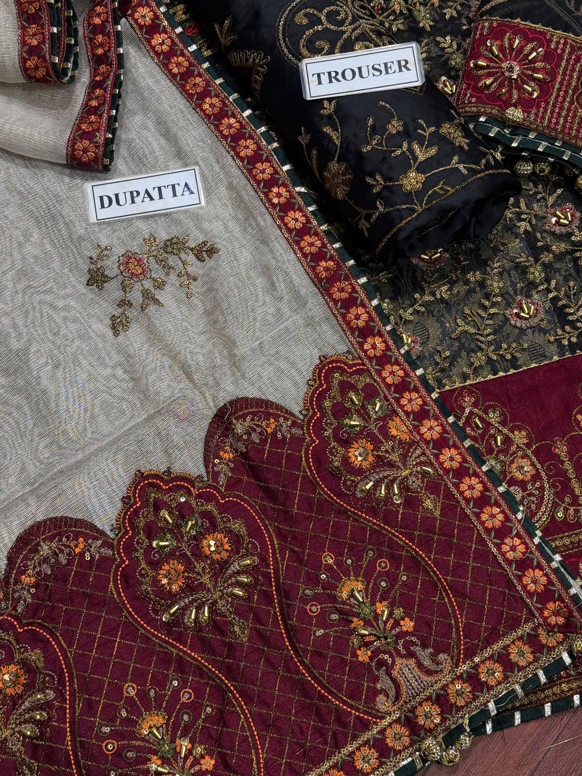 Regal Organza Banarsi Inner Festive Garara Suit Ready to Wear