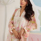 Ivory Floral Printed and Embroidered Lawn Suit | RTW