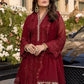 03-Piece chiffon Suit With Sequence Embroidery | Ready To Wear