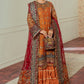Burnt Orange Mysoori Sequence Embroidered Luxury Suit |Ready to Wear
