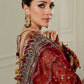 Burnt Orange Mysoori Sequence Embroidered Luxury Suit |Ready to Wear