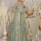 Mint Green Embroidered Net Maxi Suit | Ready to Wear