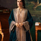 Zainab Chottani – Luxury stitched  Suit  with Embroidered Velvet Shawl