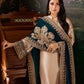 Zainab Chottani – Luxury stitched  Suit  with Embroidered Velvet Shawl