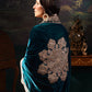 Zainab Chottani – Luxury stitched  Suit  with Embroidered Velvet Shawl