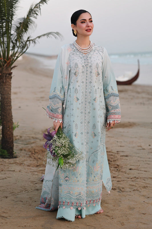 3-Piece Luxury Chikankari Lawn Suit - Ready  To  Wear