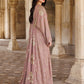 Long Sequined Chiffon Gown Set | Ready to Wear