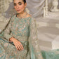 Mint Green Embroidered Net Maxi Suit | Ready to Wear