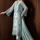 Embroidered Chiffon Suit with Cut Work Dupatta | Ready to Wear