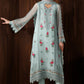Embroidered Chiffon Suit with Cut Work Dupatta | Ready to Wear