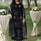 Black Embroidered Lawn Suit | Ready to Wear