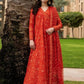 Embroidered Lawn Suit ( Maxi Style ) With Chiffon Dupatta | Ready To Wear