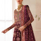 Maroon Chiffon Heavy Embroidered 3-Piece Set | Ready to Wear