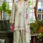 Sage Green Embroidered Chikankari Lawn Suit |Ready to Wear