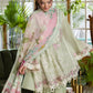 Sage Green Embroidered Chikankari Lawn Suit |Ready to Wear