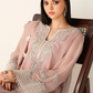 03-Piece Luxury Chiffon Hand-Embellished suit | ready to wear