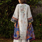 White Heavy Embroidered Chikankari Lawn Suit with Printed Dupatta |RTW