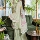 Sage Green Embroidered Chikankari Lawn Suit |Ready to Wear