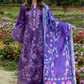 03-Piece Embroidered Lawn Suit With Printed Silk Dupatta | Ready To Wear