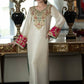 Off-White Raw Silk Suit with Addawork |Ready to Wear