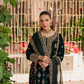 Emerald Elegance Zardozi Velvet Formal Suit | RTW
