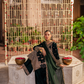 Emerald Elegance Zardozi Velvet Formal Suit | RTW