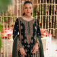 Emerald Elegance Zardozi Velvet Formal Suit | RTW