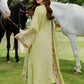03-Piece Embroidered Lawn Suit With Organza Dupatta | Ready To Wear