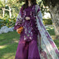 Plum Embroidered Printed Lawn Suit | Ready to Wear