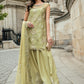 Olive Green Heavy Handwork Embroidered Luxury Suit |Ready to Wear