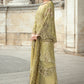 Olive Green Heavy Handwork Embroidered Luxury Suit |Ready to Wear