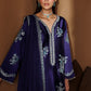 Deep Purple Embroidered Chiffon Suit | Ready to Wear