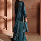3  Piece Stitched Velvet Suit - Ready to  Wear