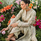 3 Piece Cotton Suit With Organza Dupatta| Ready To Wear