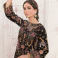03-Piece Net Suit With Embroidery | Ready To Wear