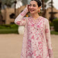 03-Piece Embroidered Lawn Suit With Organza Dupatta | Ready To Wear