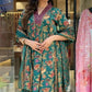 Cotton Anarkali 3Pcs Kurti & Palazzo Set with Dupatta | Ready To Wear