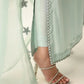 Accent: Embroidered Chiffon Suit | Ready To Wear