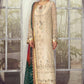 Beige Chiffon stitched with Addawork and Silk Dupatta |RTW