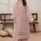 03-Piece Embroidered Lawn Suit With Chiffon Dupatta | Ready To Wear