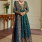 03-Piece Heavy Embroidered Chiffon Frock | Ready To Wear