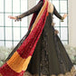 Black Majesty – Chiffon Frock Ready-to-Wear 3-Piece