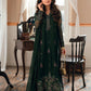 Dark Green Embroidered Chiffon Suit |Ready to Wear