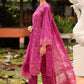 Magenta Printed Lawn Suit with Chiffon Dupatta |Ready to Wear