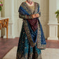 03-Piece Heavy Embroidered Chiffon Frock | Ready To Wear