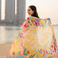 Luxury Embroidered Cotton Suit with Digital Printed Chiffon Dupatta |RTW