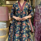 Cotton Anarkali 3Pcs Kurti & Palazzo Set with Dupatta | Ready To Wear