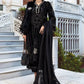 Luxury 3-Piece Stitched Velvet and Organza Festive Suit | RTW