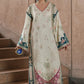 Botanical Embroidered Silk Kaftan | Ready To Wear