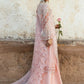 Blush Pink Embroidered Chiffon Suit |Ready to Wear